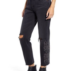Levi’s 501 crop jeans